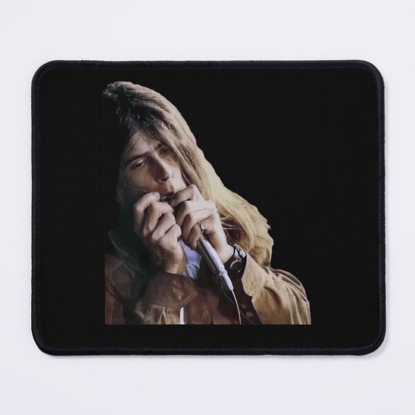 Item preview, Longhaired Musician Playing Harmonica designed and sold by RLatvia.