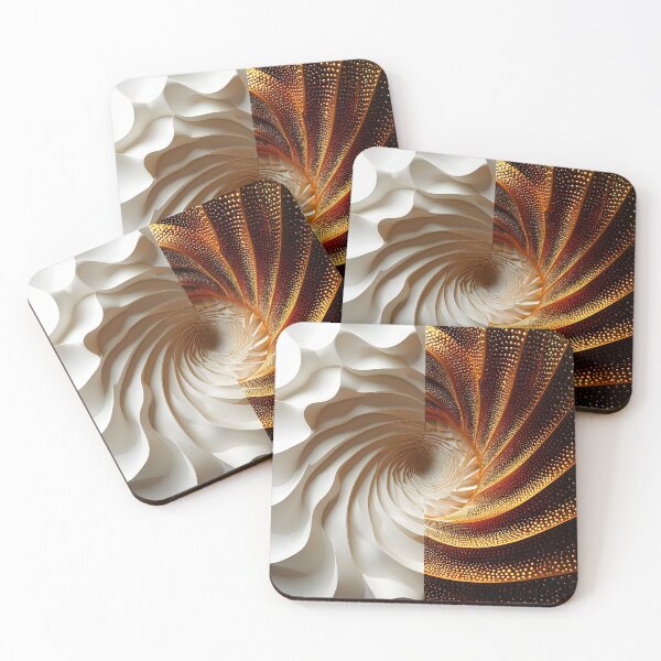 Item preview, Spiral Patterns in Dual Colors designed and sold by Vicky Brago-Mitchell®.