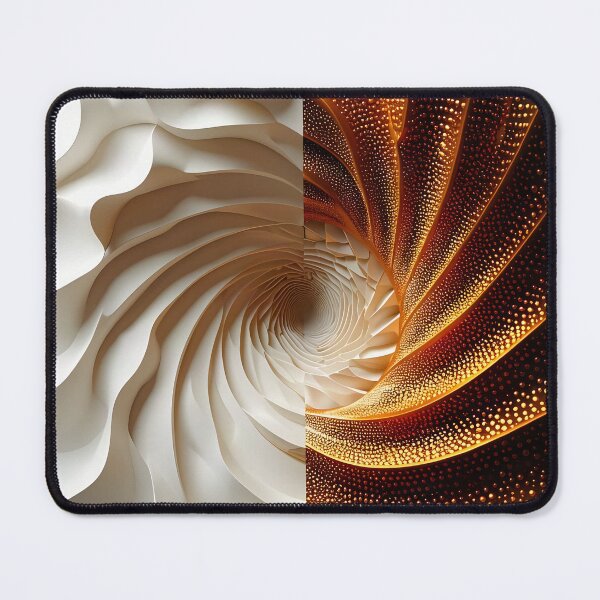 Item preview, Spiral Patterns in Dual Colors designed and sold by Vicky Brago-Mitchell®.