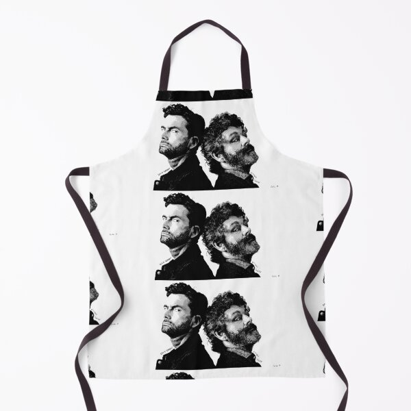 Item preview, David Tennant and Michael Sheen designed and sold by ArmyNeverland.