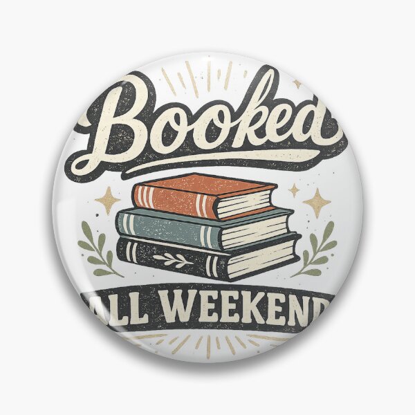 Item preview, Booked All Weekend Book Lover Retro Reading Graphic Tee Design designed and sold by TM DESIGNS AND MORE.