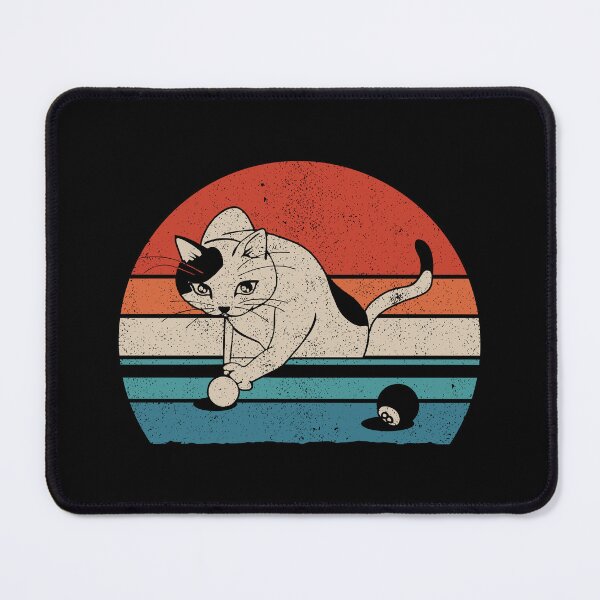 Item preview, Vintage Retro Billiards Cat Lovers designed and sold by asyanavirgifa.