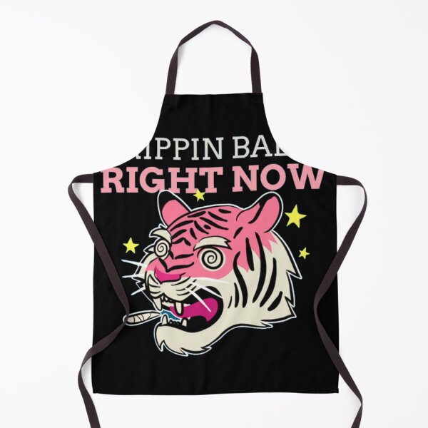 Item preview, Trippin Balls Right Now - Psychedelic Pink Tiger Stoner Art designed and sold by GenZFashion000.