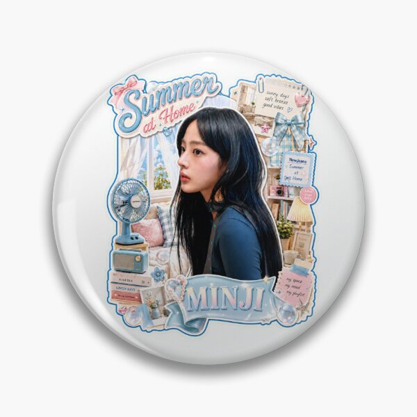 Item preview, Minji NewJeans Indoor Retro Style Art designed and sold by Valereekmerch.
