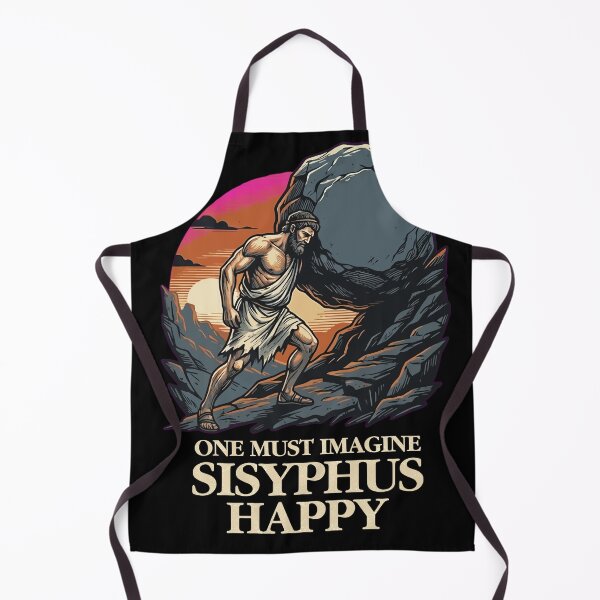 Item preview, One Must Imagine Sisyphus Happy designed and sold by deathanarchy.
