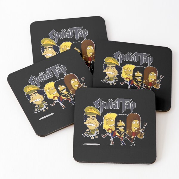 Item preview, Four Cartoon Band Members Yellow Faces designed and sold by Eva4EvaDesigns.