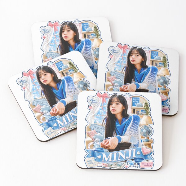 Item preview, Minji NewJeans Soft Vintage Room Portrait Print designed and sold by Valereekmerch.