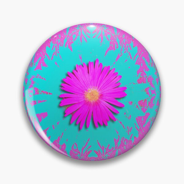 Item preview, Magenta and Turquoise Kaleidoscope designed and sold by HarlienDesign.