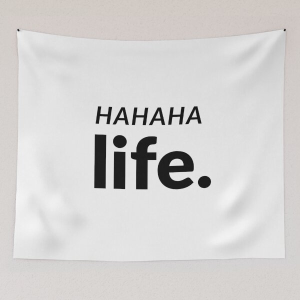 Item preview, Hahaha Life - Introvert Dry Humor designed and sold by UnitedWeWear.