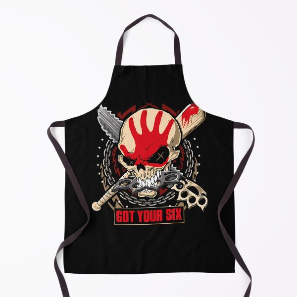 Item preview, Got Your Six Skull With Baseball Bat And Chains designed and sold by JUVIQUEEN.