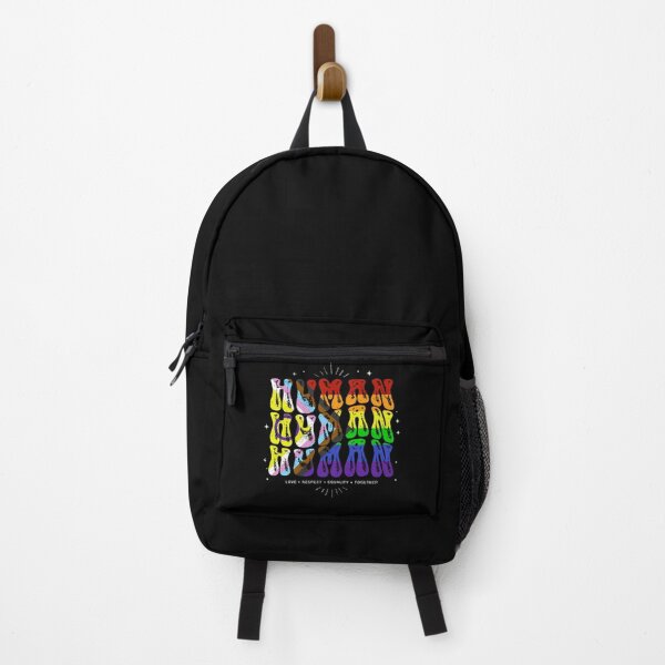 Item preview, Distressed Retro Groovy LGBTQ Pride Flag Human Rights designed and sold by pookkudesign.