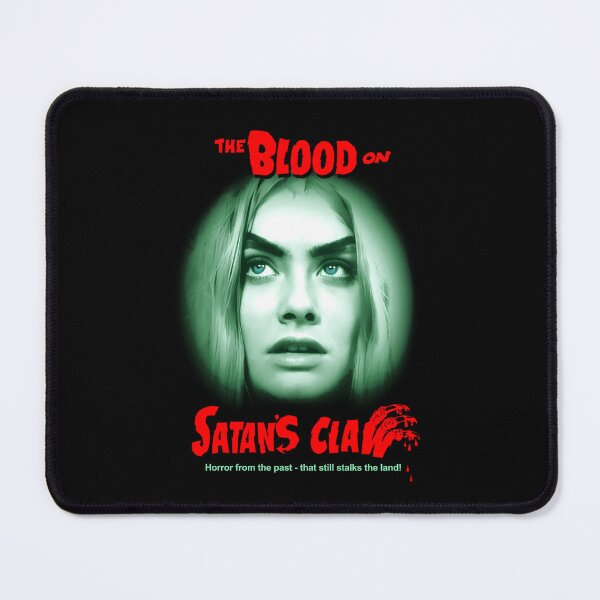 Item preview, The Blood On Satans Claw Horror Movie Green Portrait designed and sold by JUVIQUEEN.