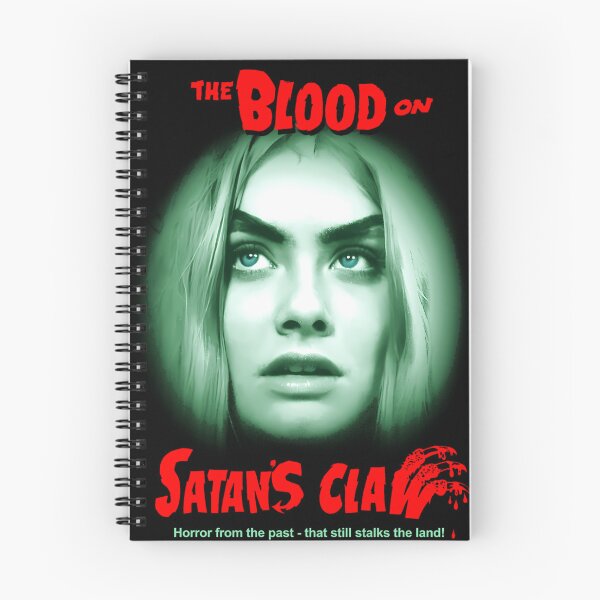 Item preview, The Blood On Satans Claw Horror Movie Green Portrait designed and sold by JUVIQUEEN.