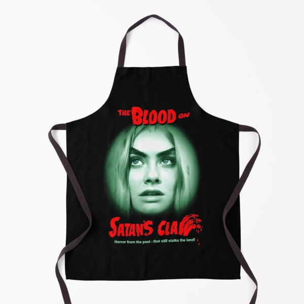 Item preview, The Blood On Satans Claw Horror Movie Green Portrait designed and sold by JUVIQUEEN.