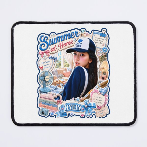 Item preview, NewJeans Hyein Poolside Summer Cap Aesthetic Poster designed and sold by Valereekmerch.