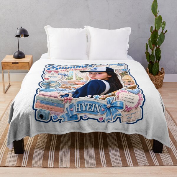 Item preview, NewJeans Hyein Poolside Summer Cap Aesthetic Poster designed and sold by Valereekmerch.