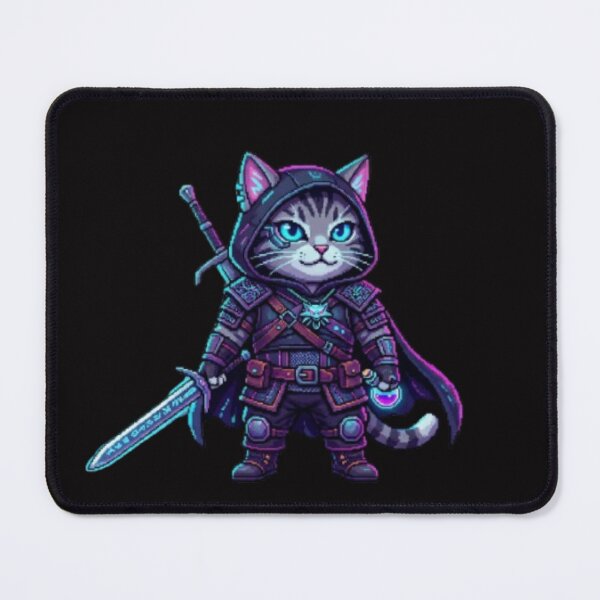 Item preview, Cyberpunk Fantasy Cat designed and sold by cutbeastfactory.