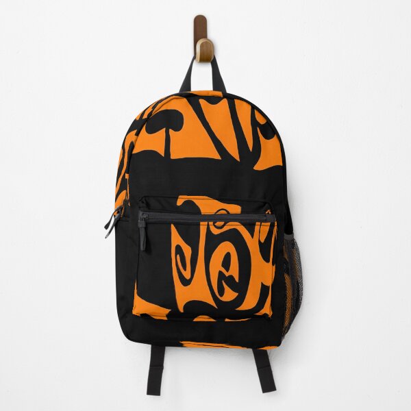 Item preview, Orange Psych Typography Top Wavy Stylized designed and sold by Tuntunnachai.