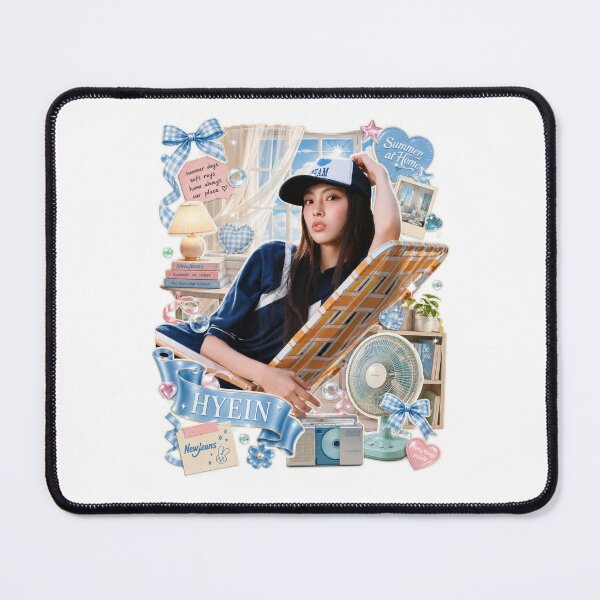 Item preview, Hyein NewJeans Summer Pool Blue Sunlit Beauty Graphic designed and sold by Valereekmerch.