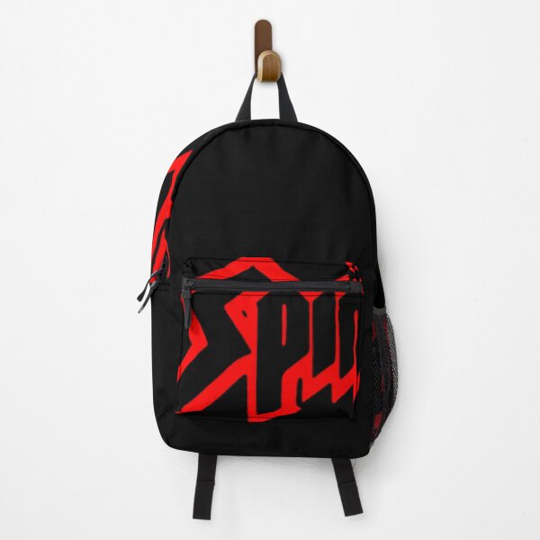 Item preview, Red Outlined Heavy Metal Band Wordmark Poster designed and sold by KenilArt.
