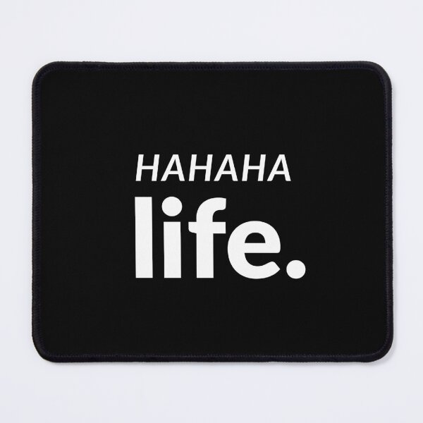 Item preview, Hahaha Life - Introvert Dry Humor Black designed and sold by UnitedWeWear.