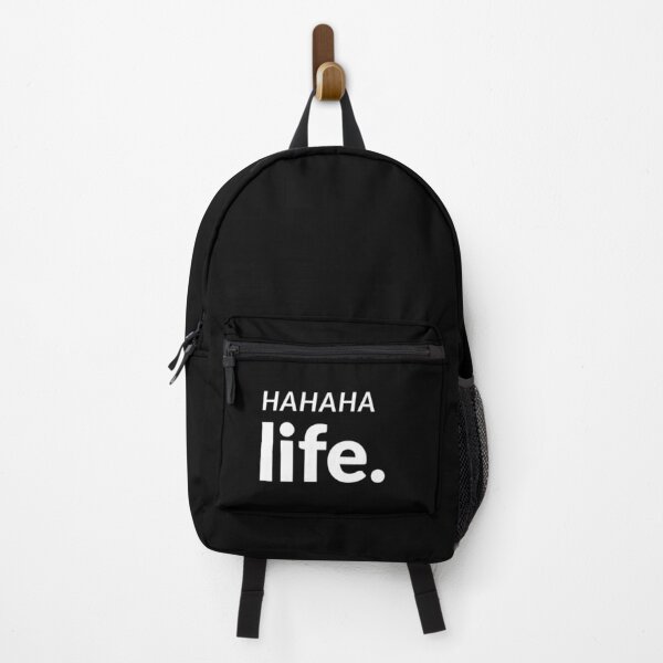 Item preview, Hahaha Life - Introvert Dry Humor Black designed and sold by UnitedWeWear.