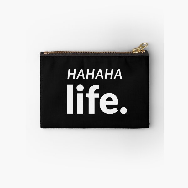 Item preview, Hahaha Life - Introvert Dry Humor Black designed and sold by UnitedWeWear.