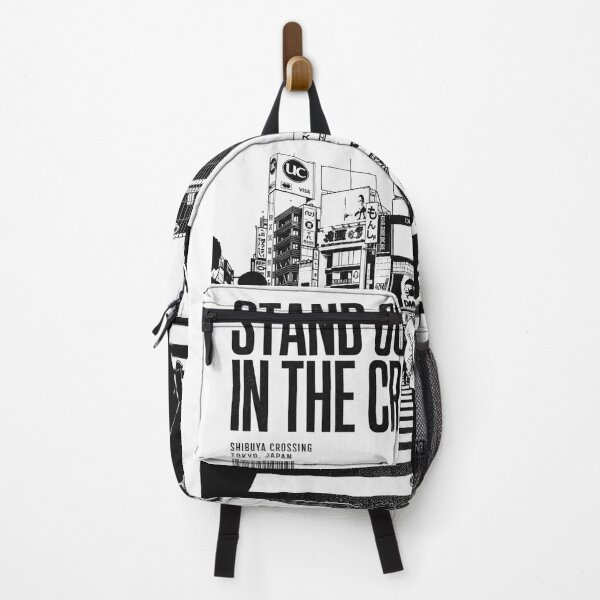 Item preview, Shibuya Crossing Stand Out in the Crowd – Urban Minimalist Line Art – Tokyo Scramble designed and sold by bobscraze.