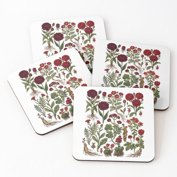 Item preview, Vintage Rose Wildflower Botanical designed and sold by calavonaOOP.