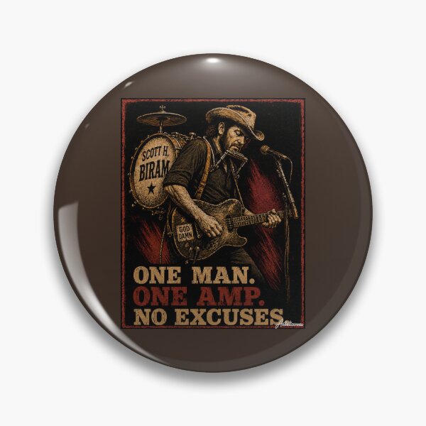 Item preview, Scott H. Biram One Man Blues Texas Woodcut Portrait Art designed and sold by Artisticanvas.