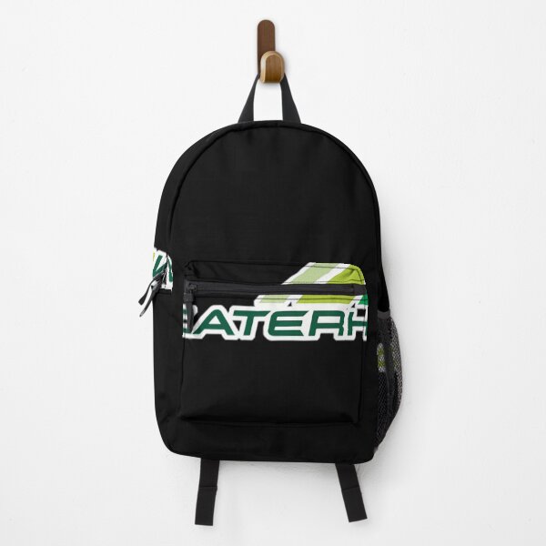 Item preview, Green Striped Racing Motorsport Badge designed and sold by KenilArt.