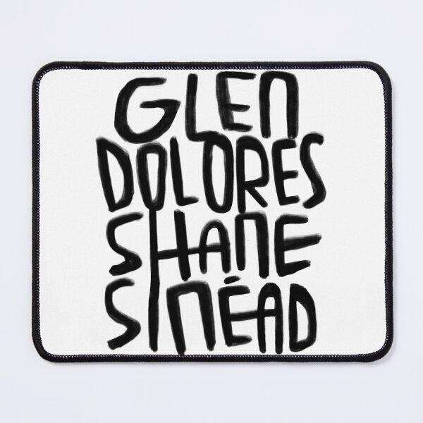 Item preview, Irish music, Glen, Dolores, Shane, Sinead designed and sold by badlydrawnbabe.