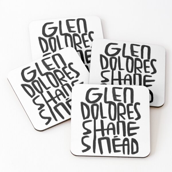 Item preview, Irish music, Glen, Dolores, Shane, Sinead  designed and sold by badlydrawnbabe.