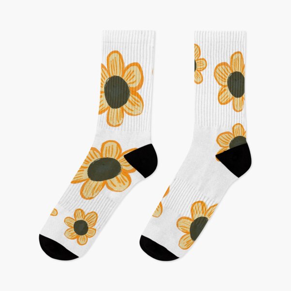 Item preview, Yellow flower pattern sticker  designed and sold by tenkenryujin.