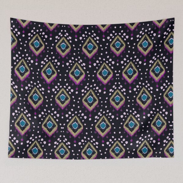 Item preview, Traditional Geometric Abstract Ikat Pattern Seamless Background designed and sold by NarongStocker37.