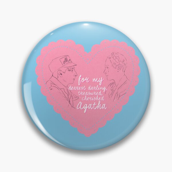 Item preview, Agatha Valentine-- Grand Budapest Hotel designed and sold by Celluloid Closet.