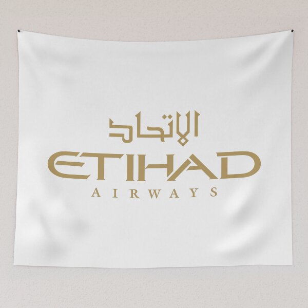 Item preview, Graceful Etihad Airways aFloral Sparkles designed and sold by Ivonagarden.