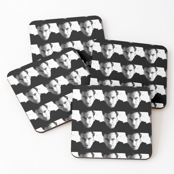 Item preview, Anthony J Crowley black and white designed and sold by ArmyNeverland.