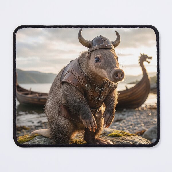 Item preview, Aardvark Viking Comes Ashore in Search of Ants designed and sold by Tridentulus.
