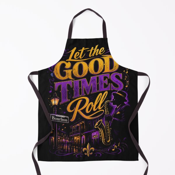 Item preview, Bourbon Street Let the Good Times Roll – Vibrant Jazz Aesthetic – NOLA French Quarter Art designed and sold by bobscraze.