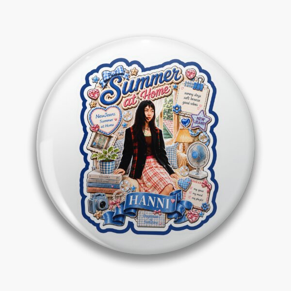 Item preview, NewJeans Hanni Retro Summer Poster designed and sold by Valereekmerch.