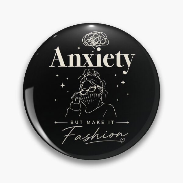 Item preview, Doodle Minimalist Anxiety But Make It Fashion Retro designed and sold by pookkudesign.