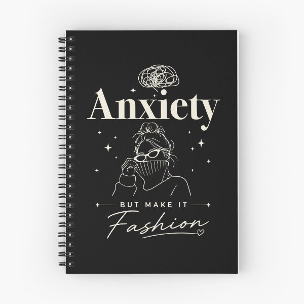 Item preview, Doodle Minimalist Anxiety But Make It Fashion Retro designed and sold by pookkudesign.
