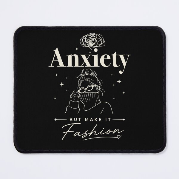 Item preview, Doodle Minimalist Anxiety But Make It Fashion Retro designed and sold by pookkudesign.