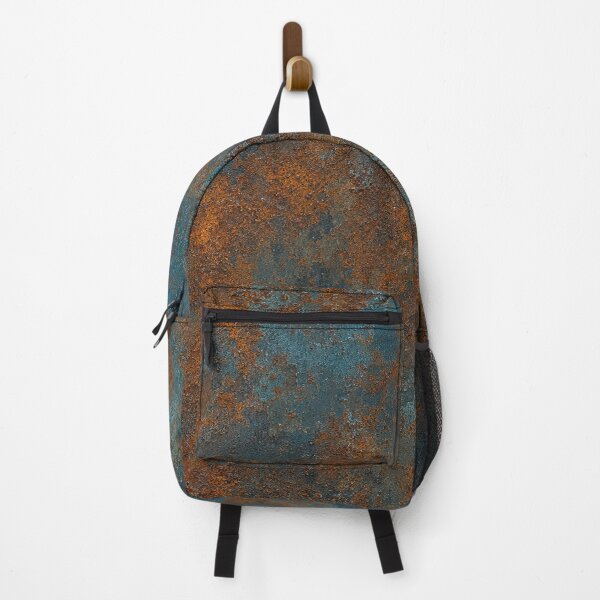 Item preview, Teal Blue and Orange Rusted Steel Texture designed and sold by The Rust Lab.
