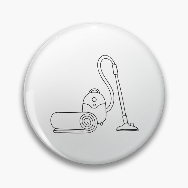 Item preview, A rolled up carpet standing beside a vacuum cleaner designed and sold by rasagamastore.
