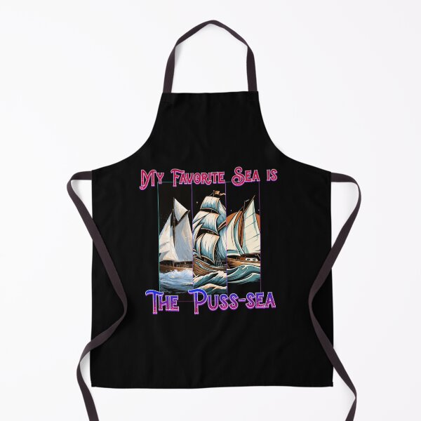 Item preview, My Favorite Sea is The Puss-sea Funny Adult Design designed and sold by DarkRelicStudio.