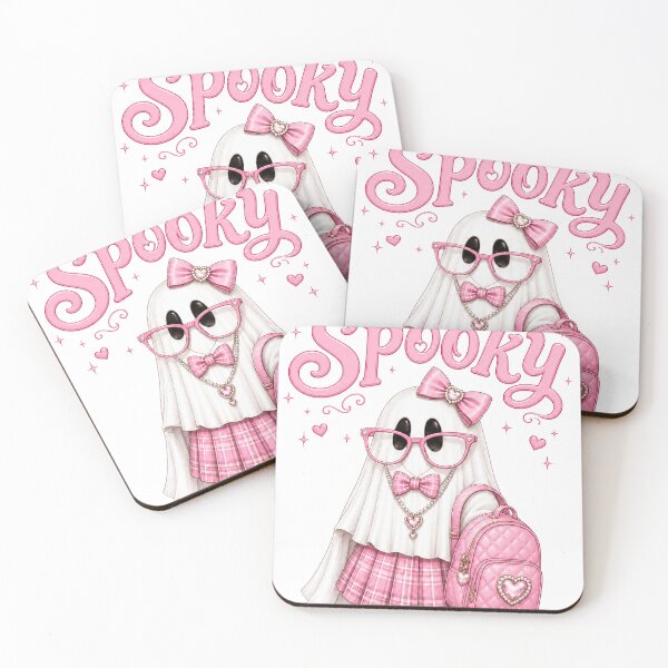 Item preview, Spooky Pink Preppy Ghost designed and sold by KireVeronica.