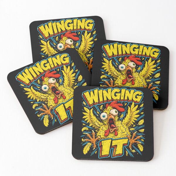 Item preview, Winging It Through Work and Parenthood designed and sold by Victor Shadehorn.