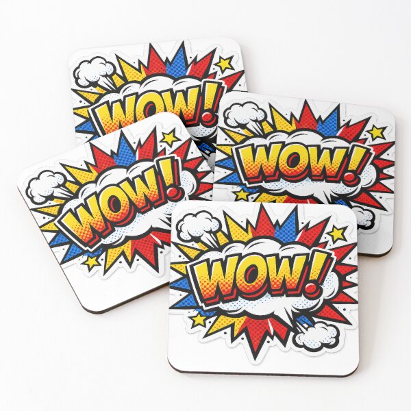 Item preview, Retro Comic Book WOW Pop Art Explosion designed and sold by RoyArt0.